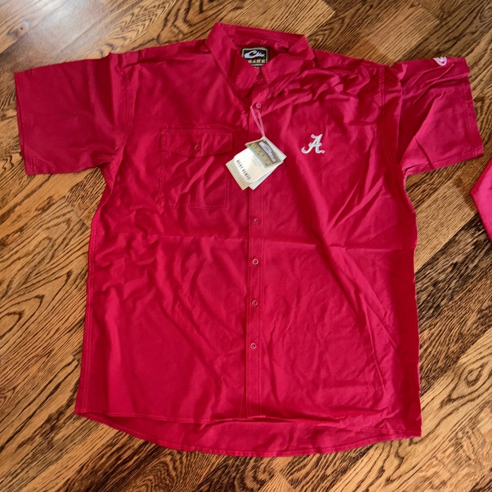 Drake Alabama Casual Button Down Shirt🐘🐘